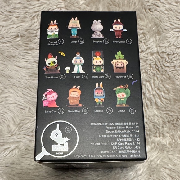 Almost Hidden Labubu Figurine RARE Kiddie Ride NIB - Picture 10 of 10